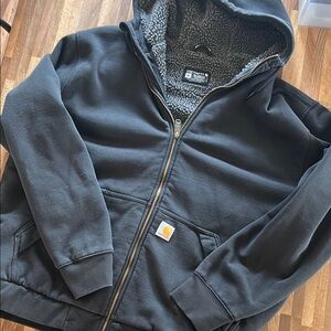 Carhartt Black Hooded Jacket